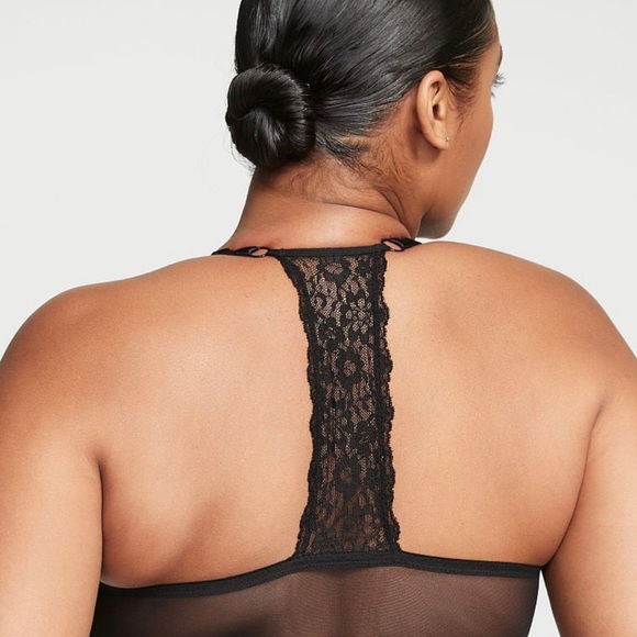 NEW Victoria’s Secret Sexy Tee Push-Up Racerback Bra 32DD - Picture 2 of 4